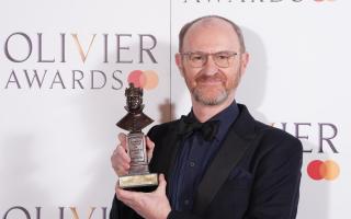 Mark Gatiss wins best actor at the Olivier Awards