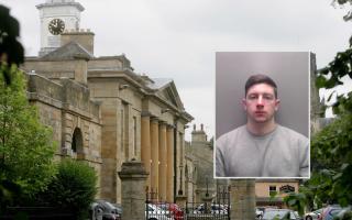 Jack Riddell, jailed at Durham Crown Court for spree of burglary attempts in Sedgefield, on the night of March 27 this year
