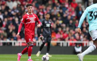 Law McCabe made his first Middlesbrough start at the weekend