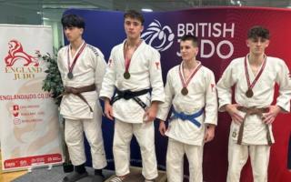 Ripon Grammar School pupil Tom Deniz sits at the top of the latest British Judo rankings for U18s fighting at under 66kg