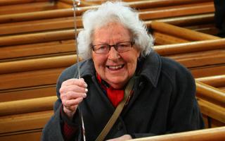 FIRMLY INDEPENDENT: Rae Scott, who celebrates her 100th birthday