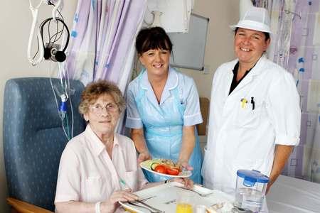 FOOD: Darlington Memorial Hospital was previously recognised by the Campaign for Better Hospital Food for its good menu