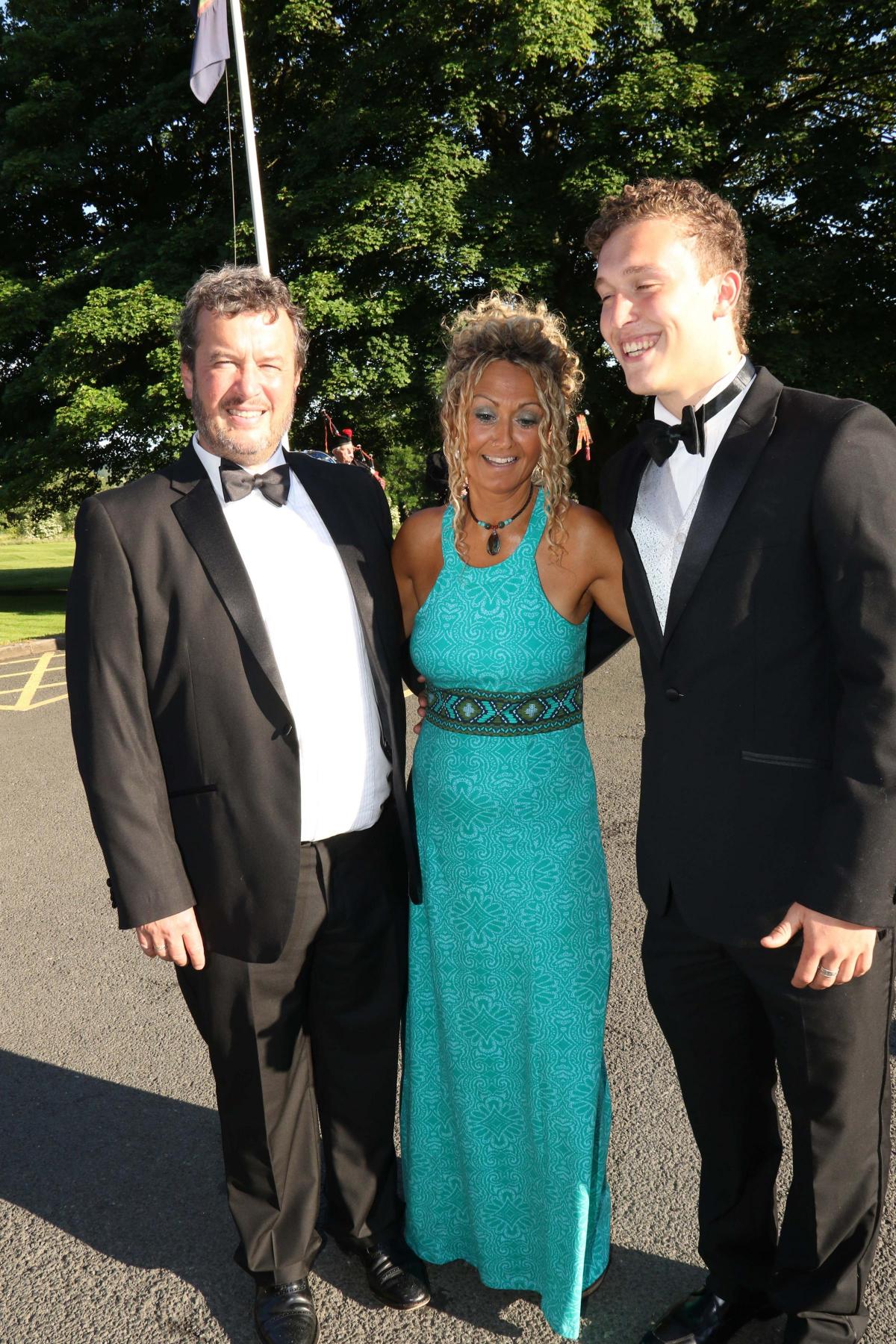 Andy, Gill and Jack Hedley