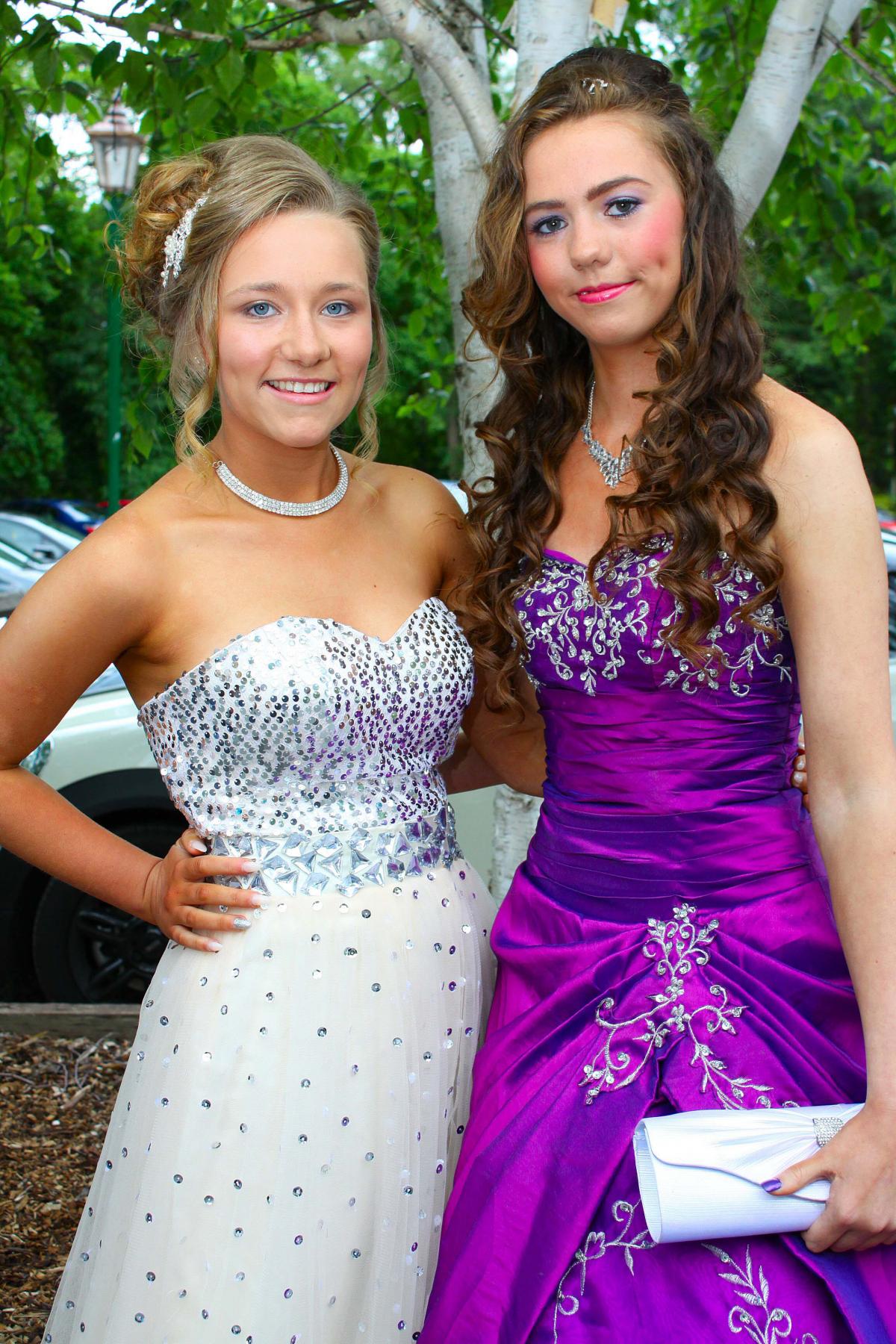 Caitlin Sear, 16 and Shannon Anderson, 16