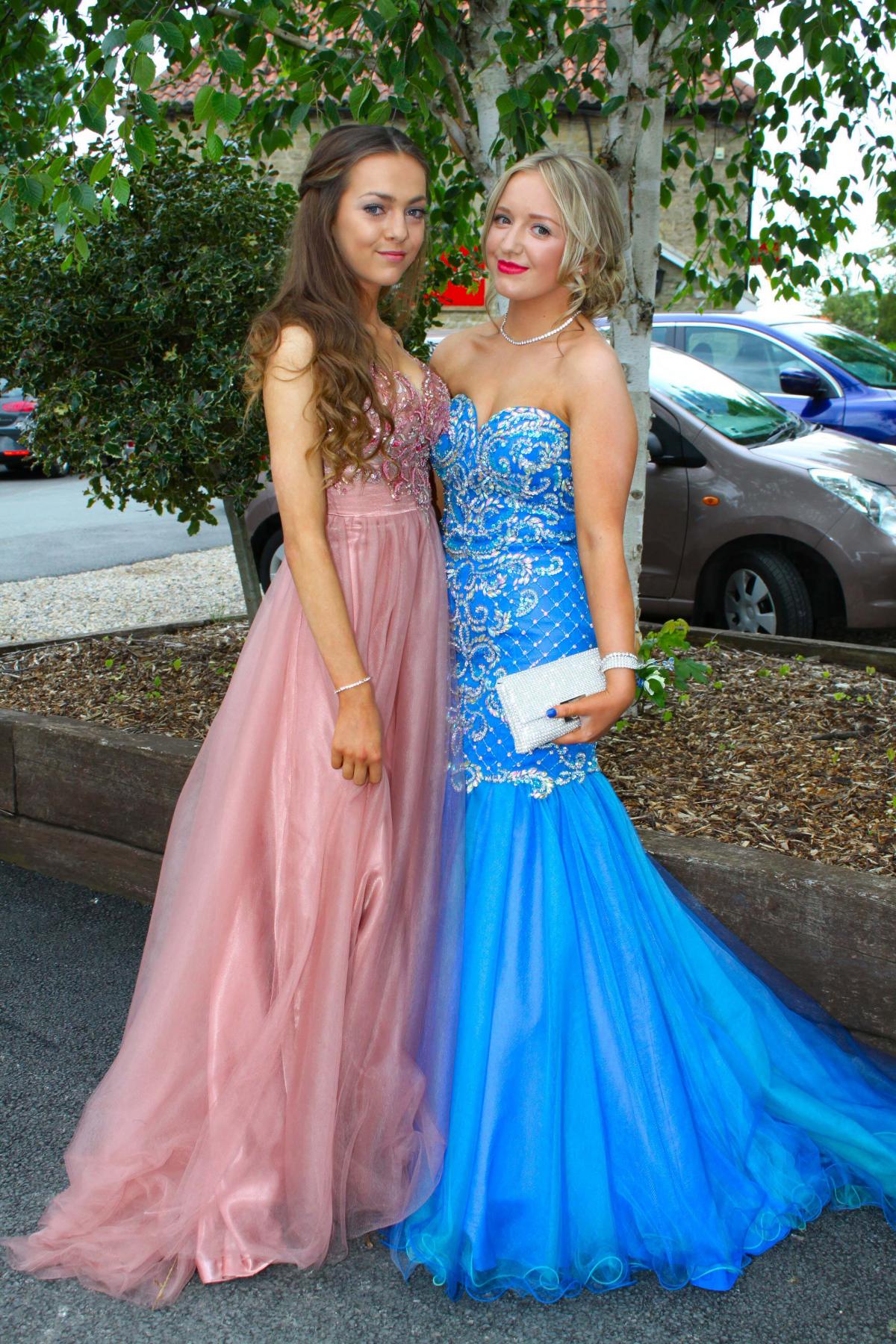 Abbie Waistell, 16 and Kathryn Brown, 16