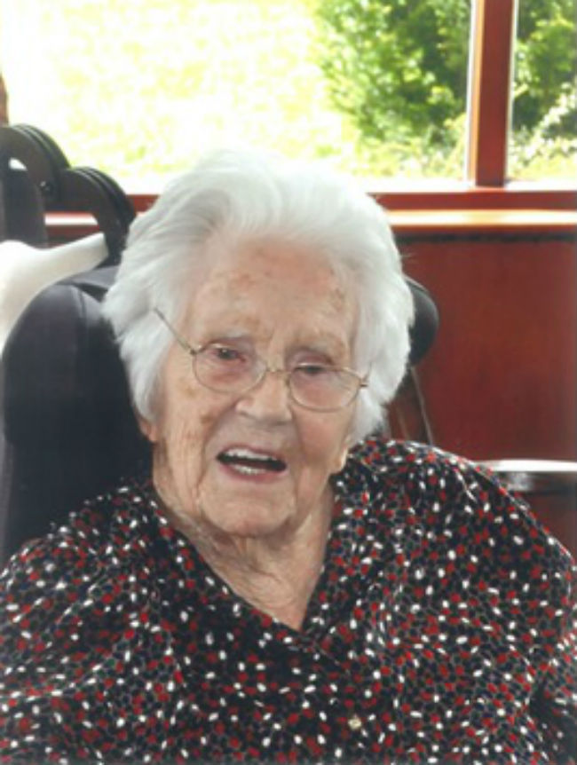 MUSICAL: <b>Margaret Adamson</b> has died aged 103 - 4472740