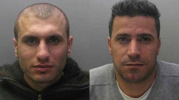 GUILTY: Sarkatt Salim, left, and Aram Rasheed, right, who has been jailed for ten years after being convicted of raping a teenager in Darlington