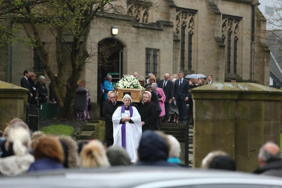 Denise Robertson funeral in Sunderland