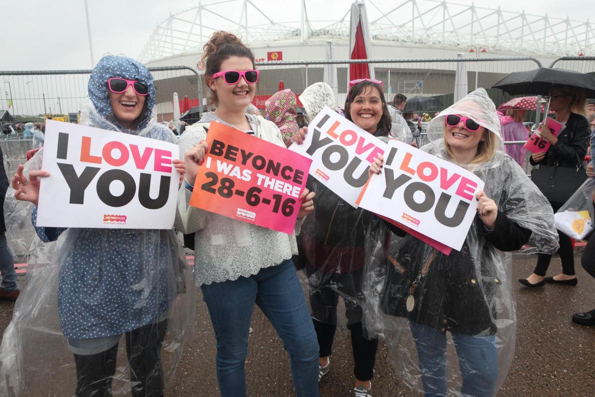 Beyonce Formation tour at The Stadium of Light Sunderland