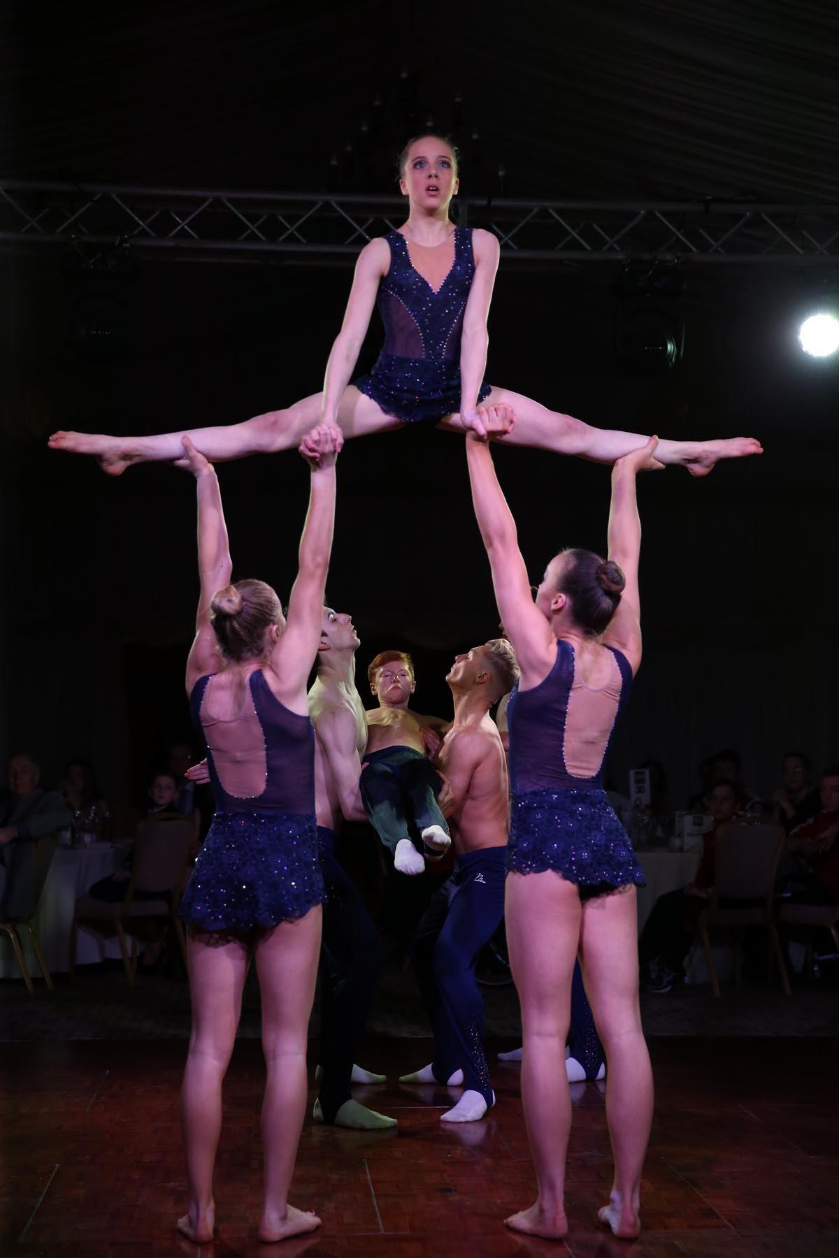 The outstanding Acropolis, from Deerness Gymnastics Academy get the show off to a spectacular start. Picture: CHRIS BOOTH