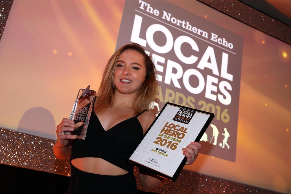 Overall winner and local hero for 2016, Rio bronze medallist Amy Tinkler. Picture: CHRIS BOOTH