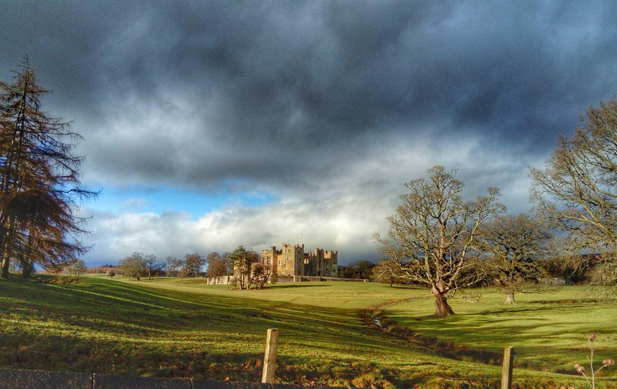 Northern Echo Camera Club member Cath Hutchinson took this dramatic sky shot of Raby Castle on her mobile phone.