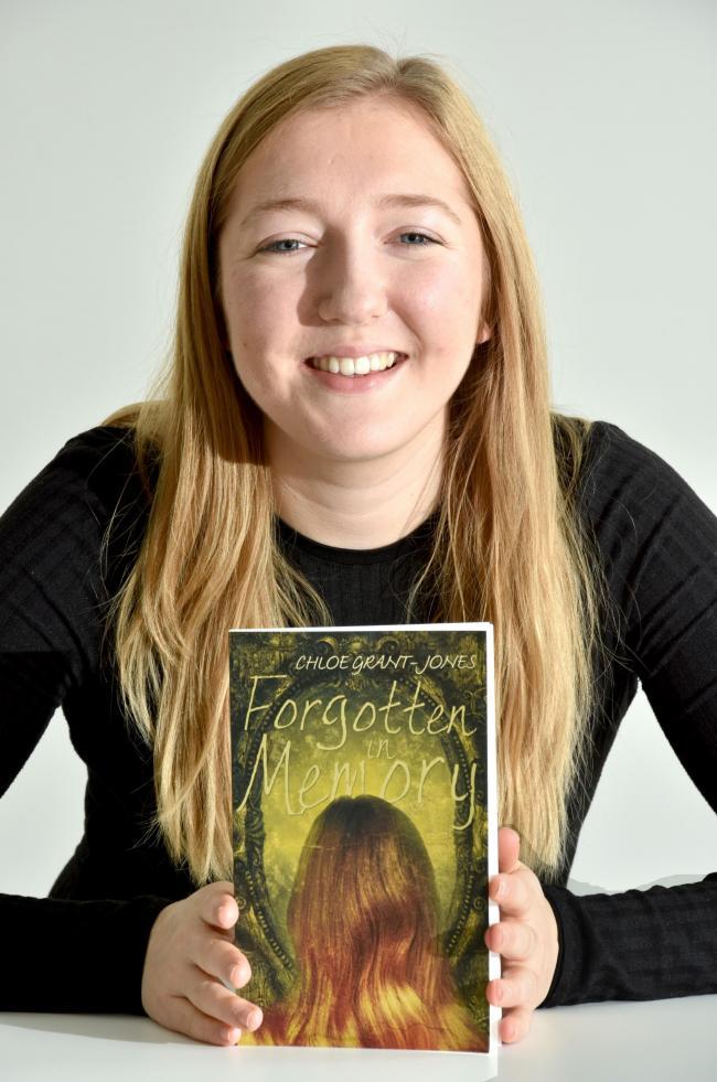 Student Chloe Grant-Jones, 21, has first novel published