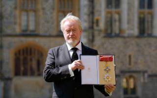 Director and Producer Sir Ridley Scott after being made a Knight Grand Cross during an investiture ceremony at Windsor Castle