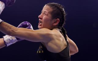 Nina Hughes (pictured) was incorrectly announced as the winner in her title fight against Cherneka Johnson (George Tewkesbury/PA)