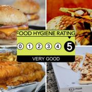 Darlington one of the top 10 areas in the UK for five star food hygiene ratings
