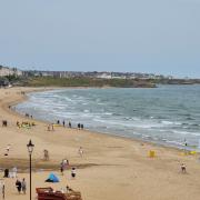File photo: Tynemouth Longsands beach with its blue flag flying.