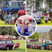As people enjoyed the weather, the event was staged with a backdrop of the picturesque Witton Castle, near Witton-le-Wear, County Durham