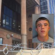 Taylor Bentham jailed at Newcastle Crown Court for dog and knife attack which left a man close to death in Durham on Good Friday, last year