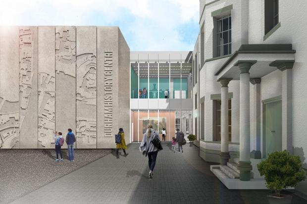 The Northern Echo: An artist impression of the history centre. Picture: DURHAM COUNTY COUNCIL.