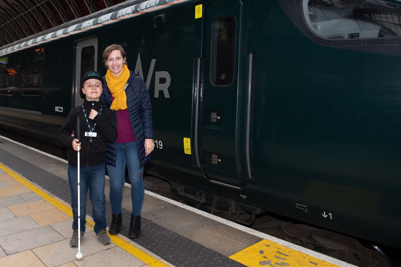 Boy blinded by brain tumour has train dream granted - The Northern Echo