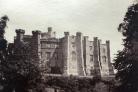 Brancepeth castle in the 1880s
