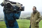 David Winpenny filming in Gloucestershire.