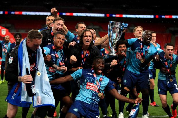 Wycombe Wanderers were promoted to the Championship in 2020.