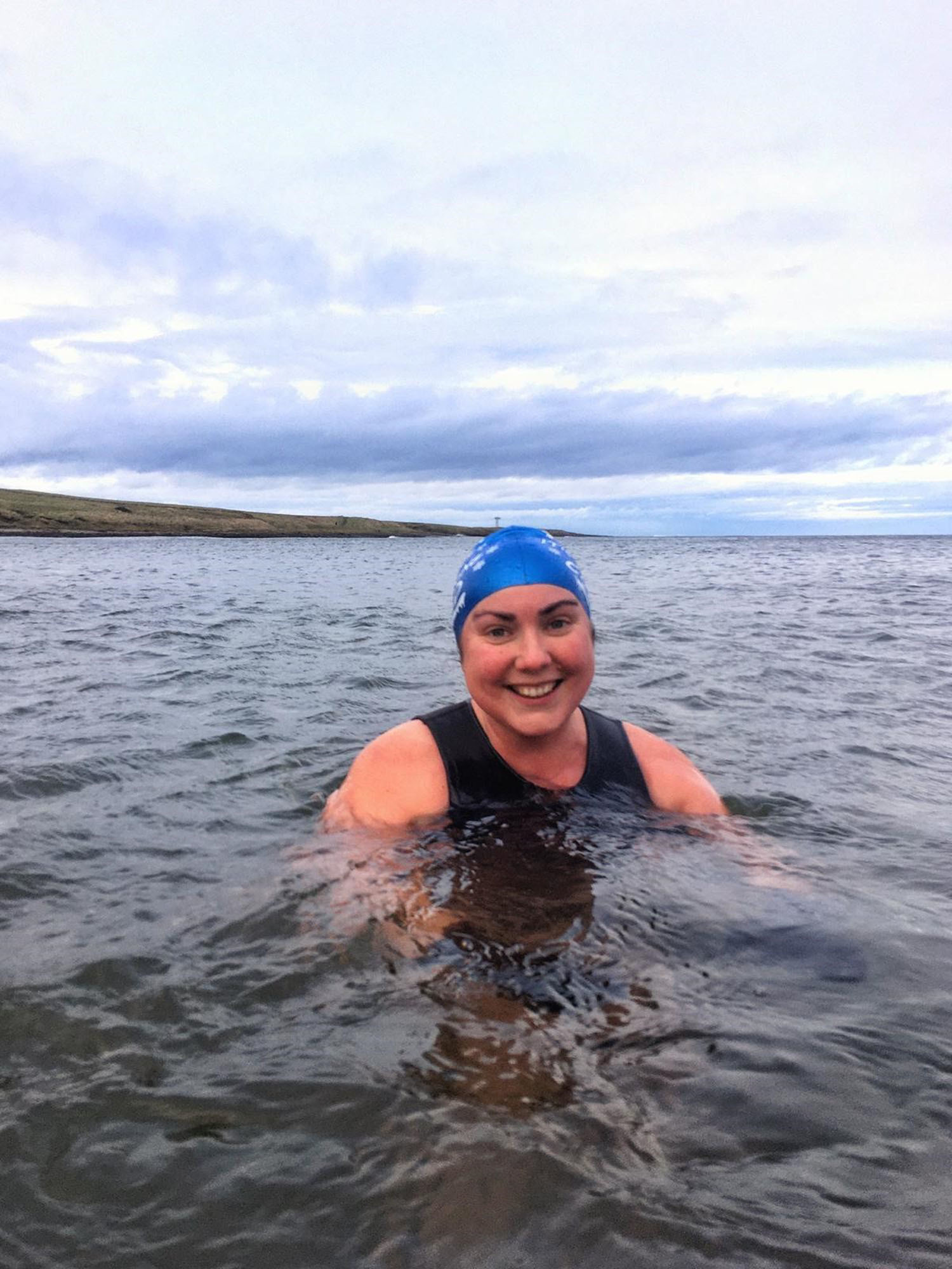 Clare Jones, who suffered a head injury in a freak accident on a swing, will be doing a Dip a Day for a month in the North Sea to raise funds for the Samaritans