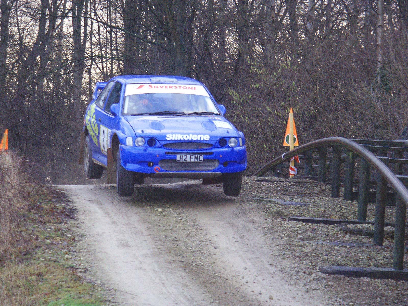 Ian Joel demonstrates the precarious proximity of the rally route to ‘The Ultimate Picture: ANDY ELLIS