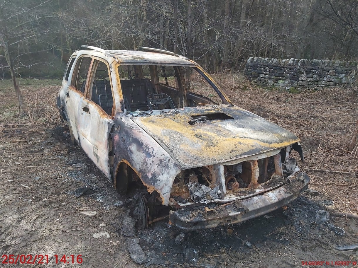 Burnt out vehicles and Covid breaches at Hamsterley Forest - Vimarsana News