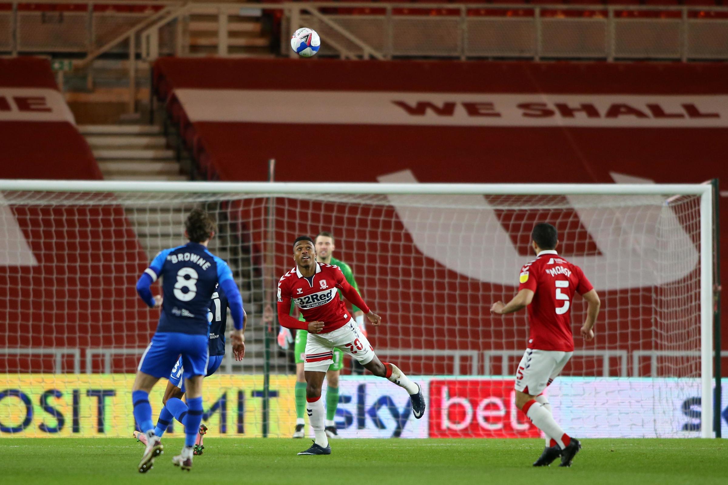 Middlesbrough v Preston Picture: TOM BANKS