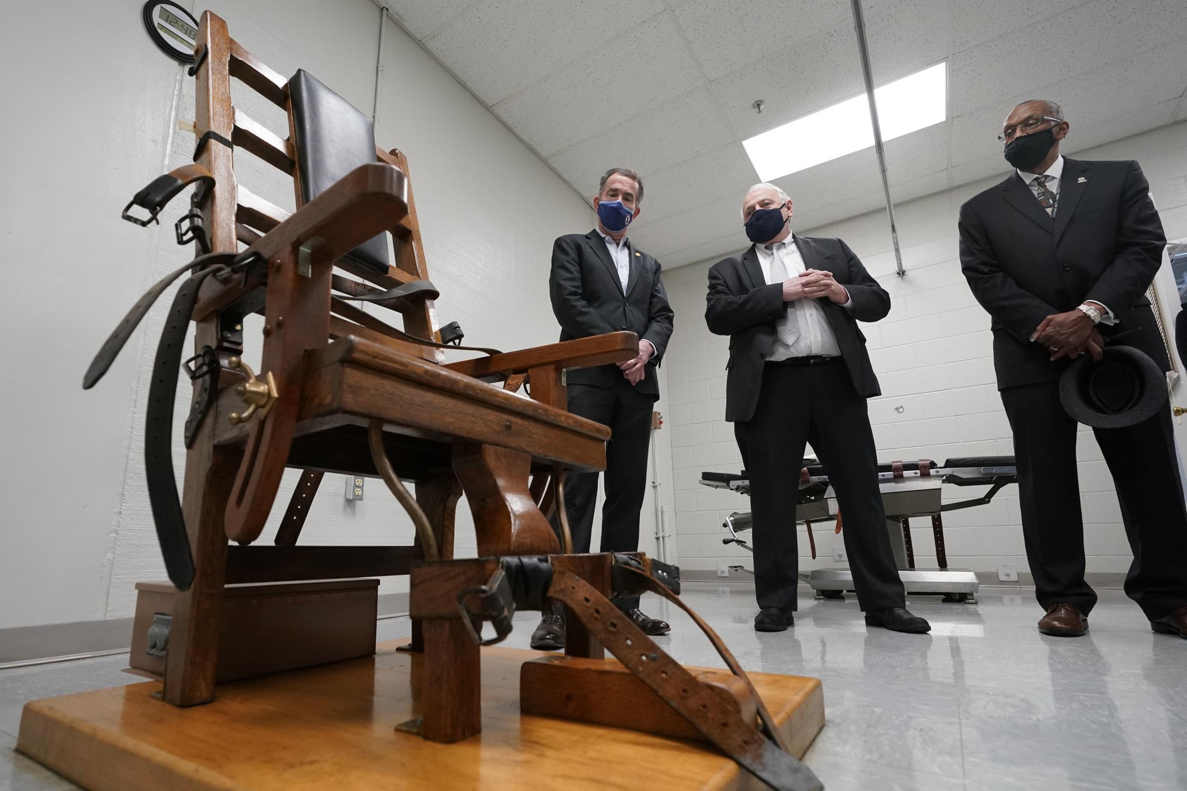 Governor Ralph Northam signed legislation to make Virginia the 23rd US state to abolish the death penalty, a dramatic shift for the commonwealth, which had the second-highest number of executions in the USPicture: Steve Helber/AP