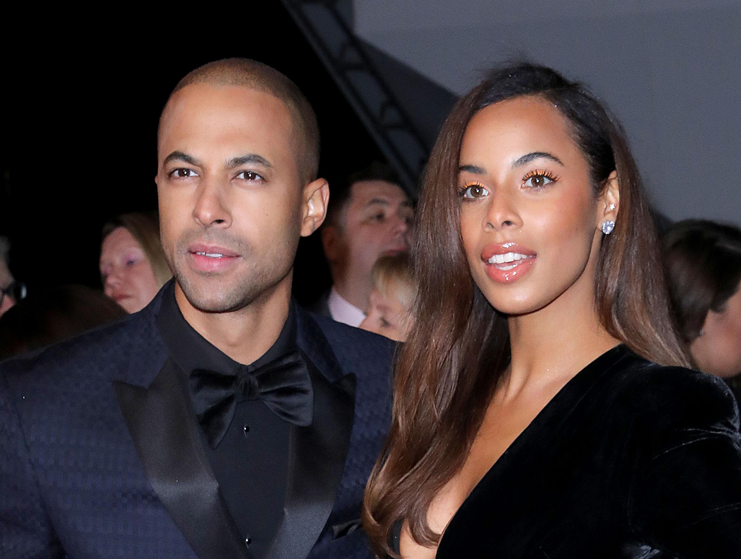 Rochelle Humes with husband Marvin