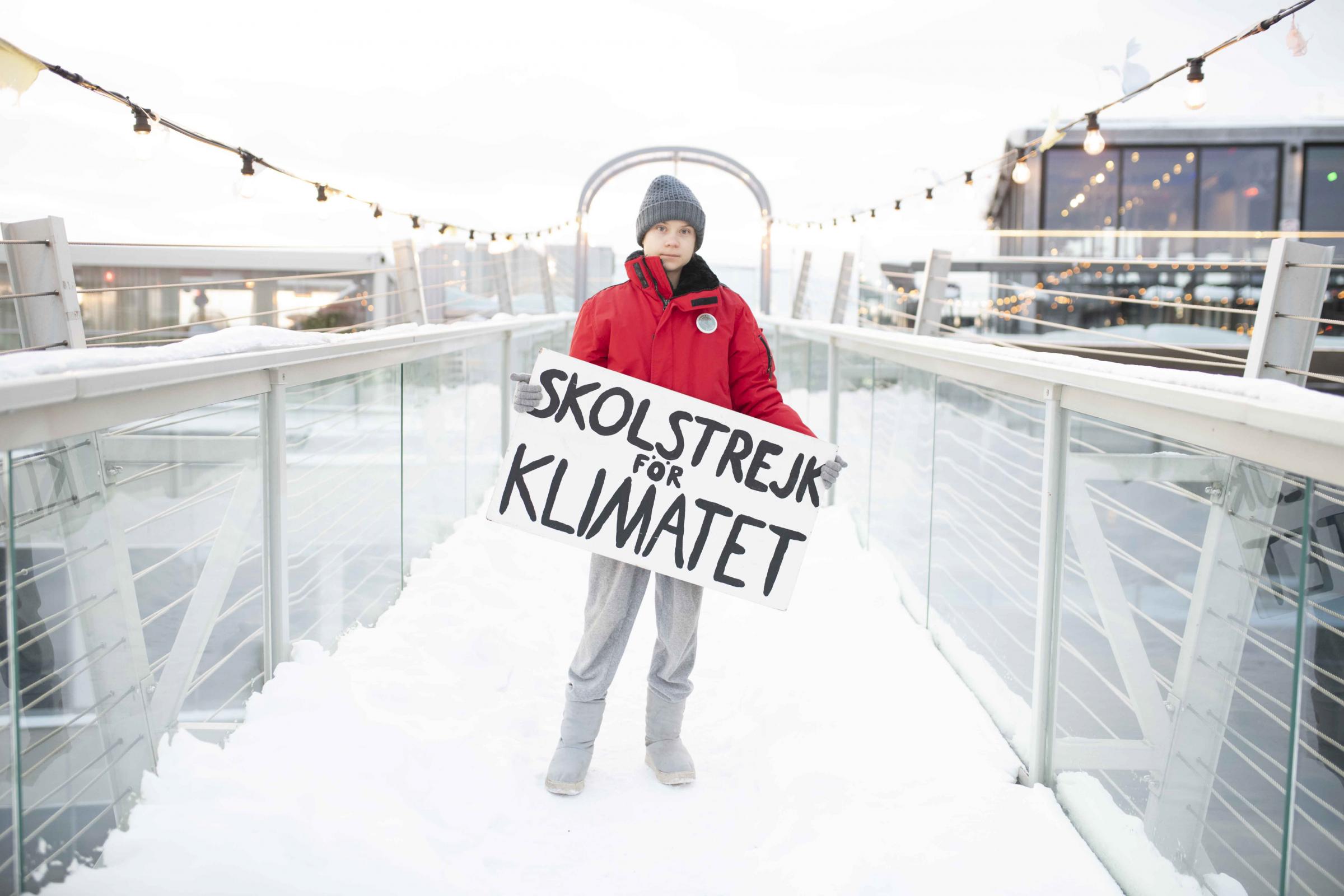 Greta Thunberg has said the only way forward in the fight against the climate change is to treat the crisis like a crisis