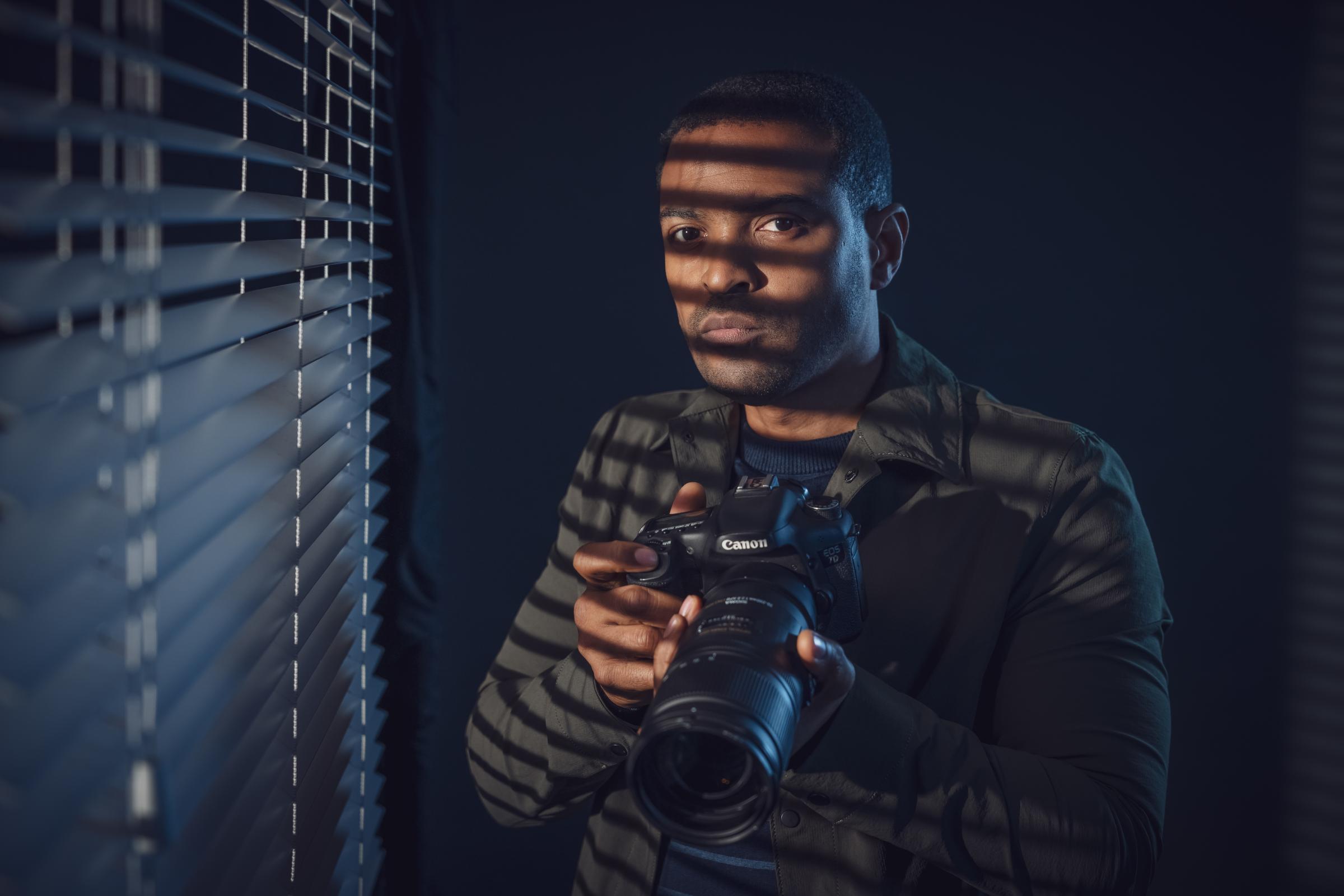 Noel Clarke as DC Martin Young in Viewpoint – a gripping five-part drama which follows a tense police surveillance investigation
