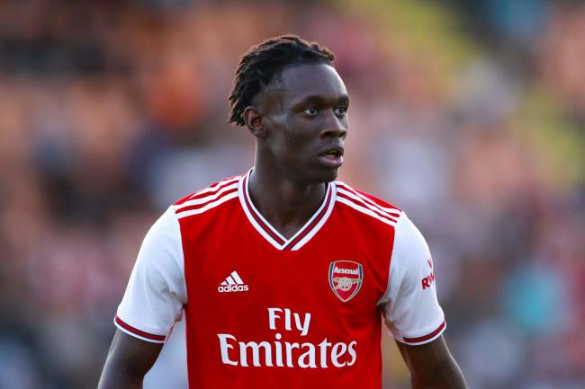 Arsenal striker Folarin Balogun.