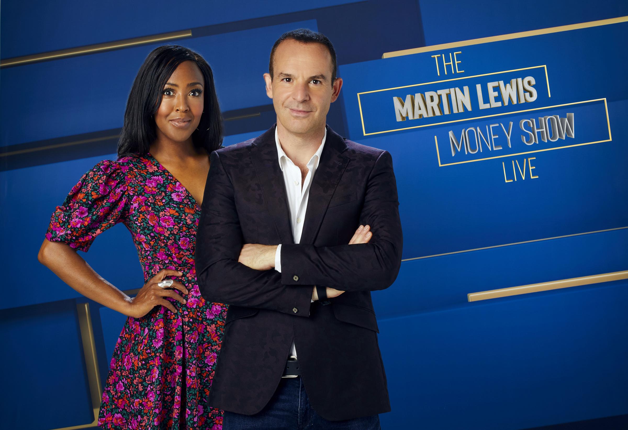 Angellica Bell and Martin Lewis