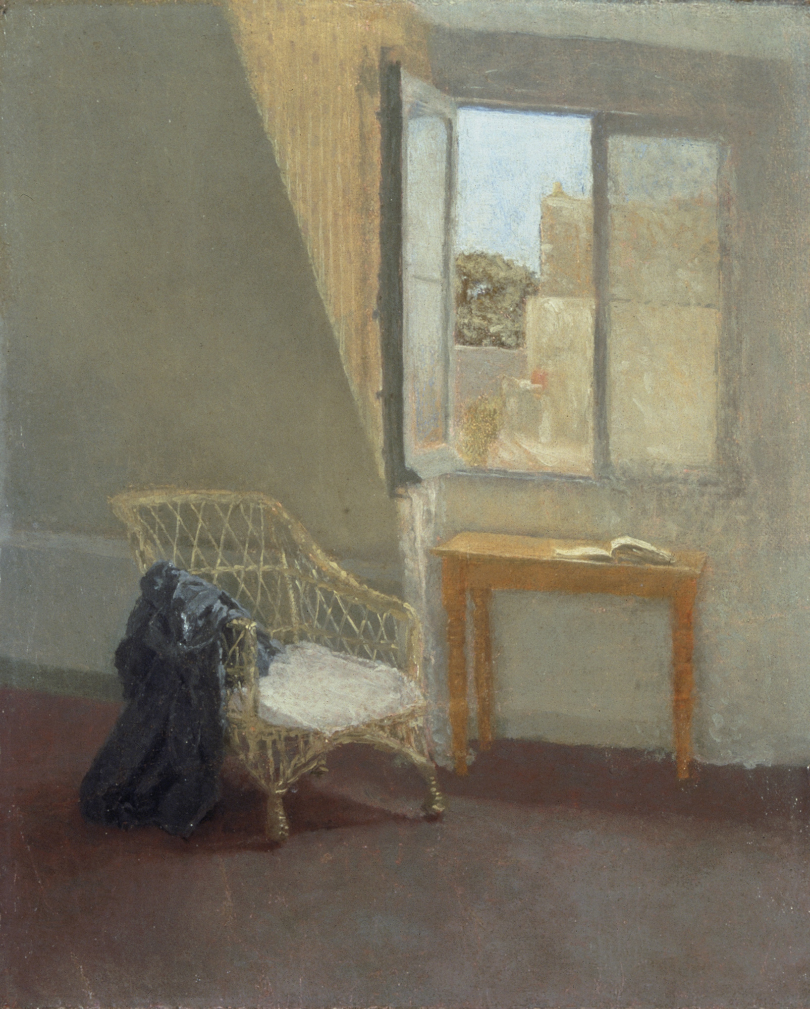 A Corner of the Artist’s Room in Paris, 1907-1909 (oil on canvas) by Gwen John (1876-1939). National Museum Wales, National Museum Cardiff. Photo credit Amgueddfa Cymru – National Museum Wales 