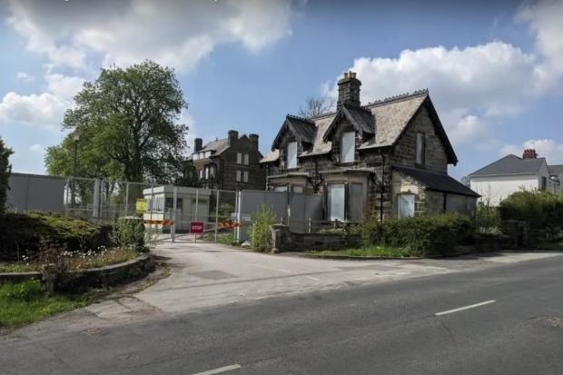 The entrance to the former police training base in Pannal Ash. Picture: HARROGATE COUNCIL