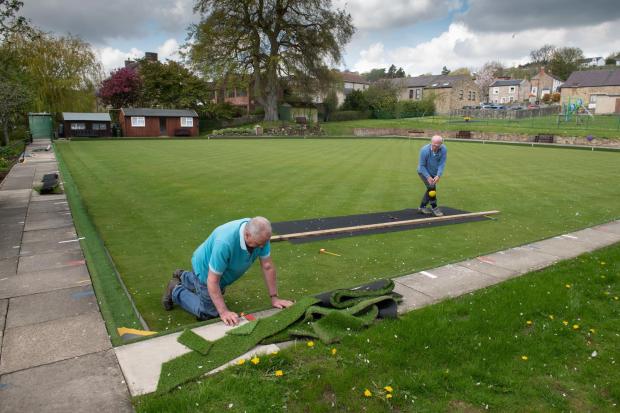 Richmond Bowls Club held an open day to show off their new green