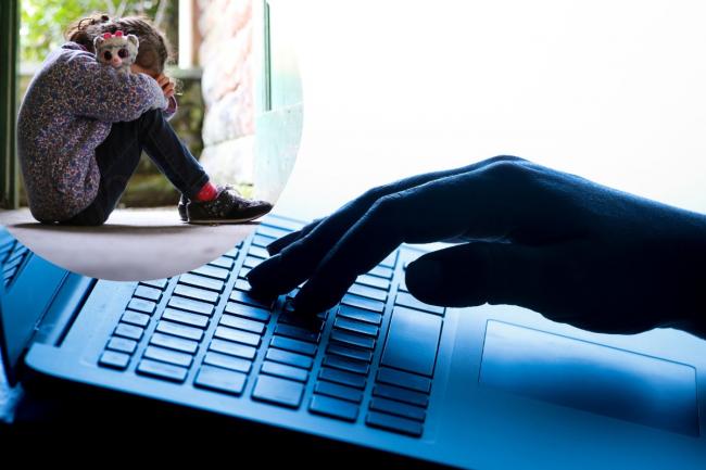 Pervert shared sick images of young children
