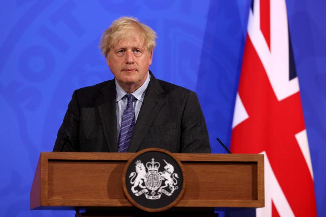 The Prime Minister has shared his Christmas message for 2021. Pictured, Boris Johnson (PA).