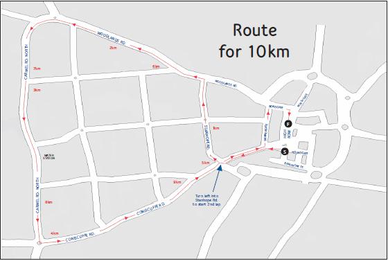 The Northern Echo: The route of the 10km event