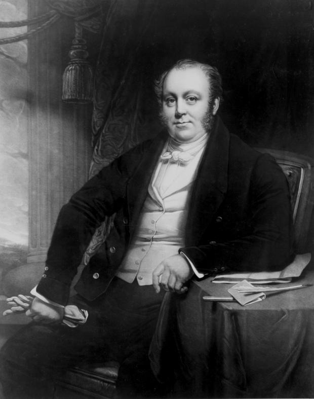 The Northern Echo: George Hudson, English railway chairman, at the height of his wealth