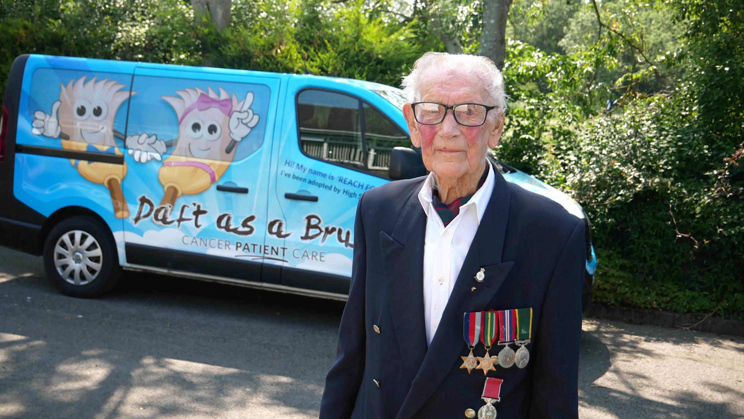 Second World War veteran Len Gibson will be a guest of honour of Brian Burnies.