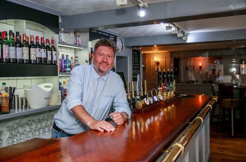 The Black Horse in Ingleton has been awarded a Tripadvisor Travellers Choice Award pictured owner Anth Tillbrook Picture: SARAH CALDECOTT