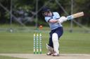 Hartlepool's George Relton is bowled by Seaton's Paul Braithwaite during last weekend's NYSD Premier Division 100s match