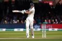 England's Ben Stokes bats during day five of the Ashes Test