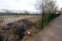 The underground fire smouldering at Clara Vale. It was discovered in  February 2015 when firefighters were called to reports of smouldering at the site on Keelman’s Way, near Ryton Golf Club